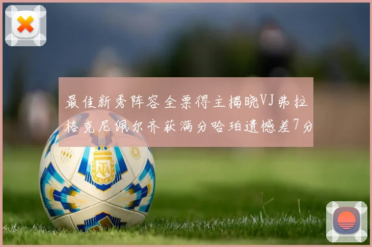 最佳新秀阵容全票得主揭晓VJ弗拉格克尼佩尔齐获满分哈珀遗憾差7分